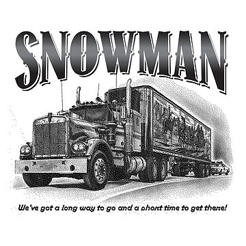 Smokey newest and the Bandit Garage Shop Banner Tribute Snowman Truck Roadeo small