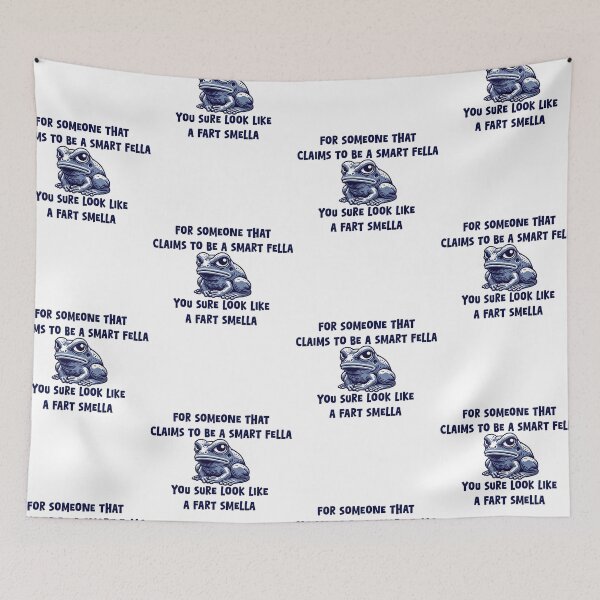 Item preview, Are You A Smart Fella Or Fart Smella meme designed and sold by ChadWizard.