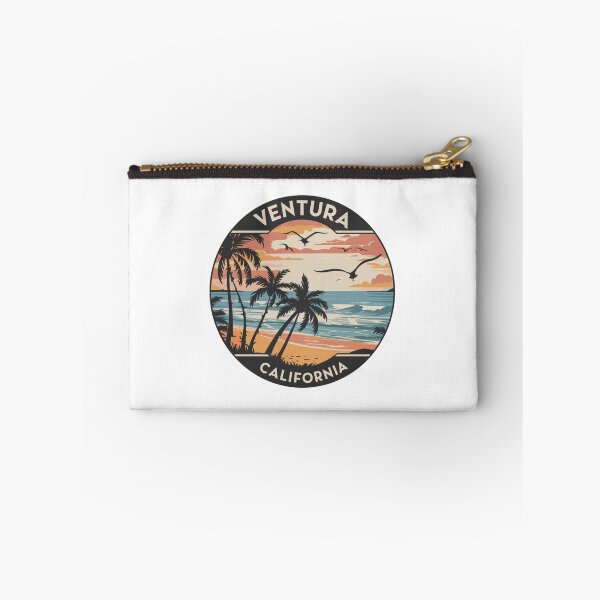 Item preview, Ventura, California | Beach Sunset: Palm Trees, Ocean Waves, and Serene Skies designed and sold by CircinusStore.