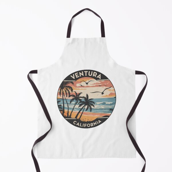 Item preview, Ventura, California | Beach Sunset: Palm Trees, Ocean Waves, and Serene Skies designed and sold by CircinusStore.