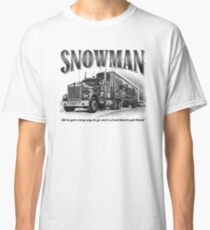 Smokey and the Bandit's Snowman Classic T-Shirt