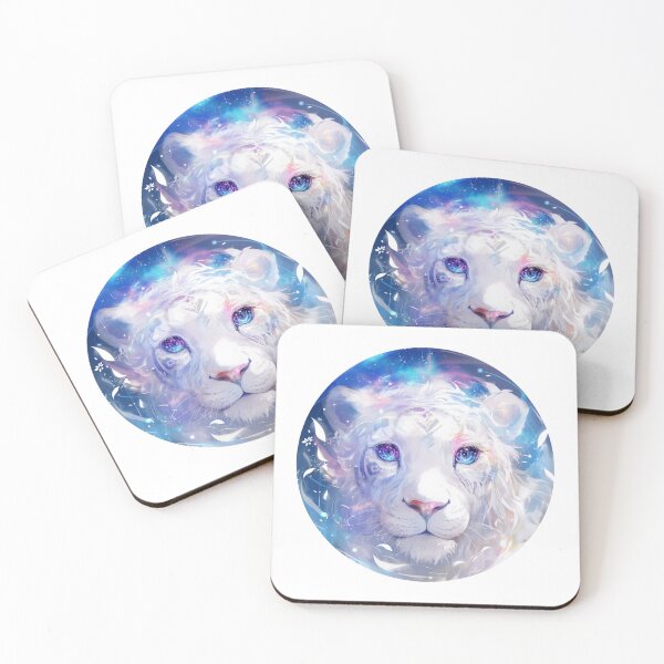 Item preview, Cute galaxy White Lion designed and sold by SMARTKIT  DESIGNAGENCY.
