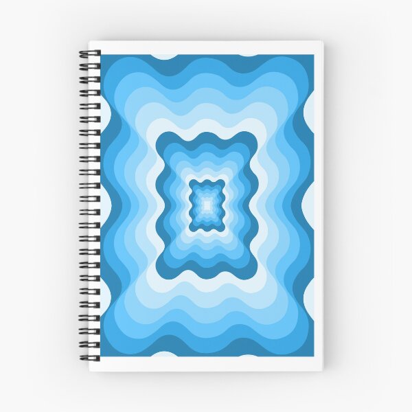 Item preview, Wavy Pattern of Blues designed and sold by RogerDodger21.