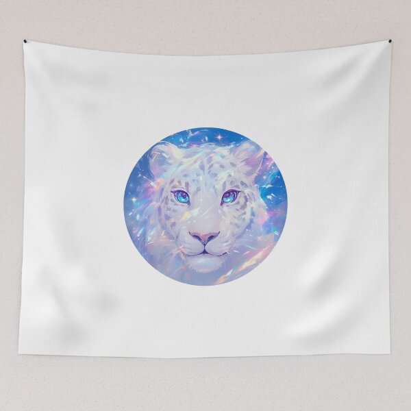 Item preview, Cute galaxy White Lion designed and sold by SMARTKIT  DESIGNAGENCY.