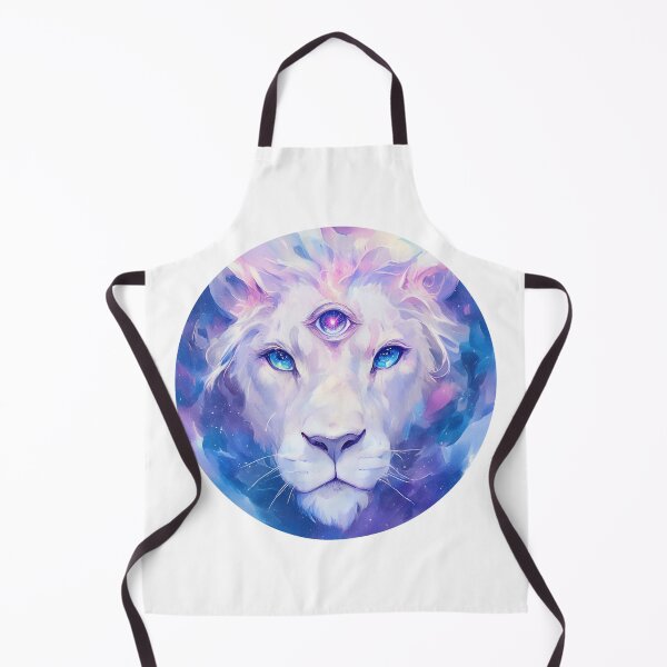Item preview, Cute galaxy White Lion designed and sold by SMARTKIT DESIGNAGENCY.