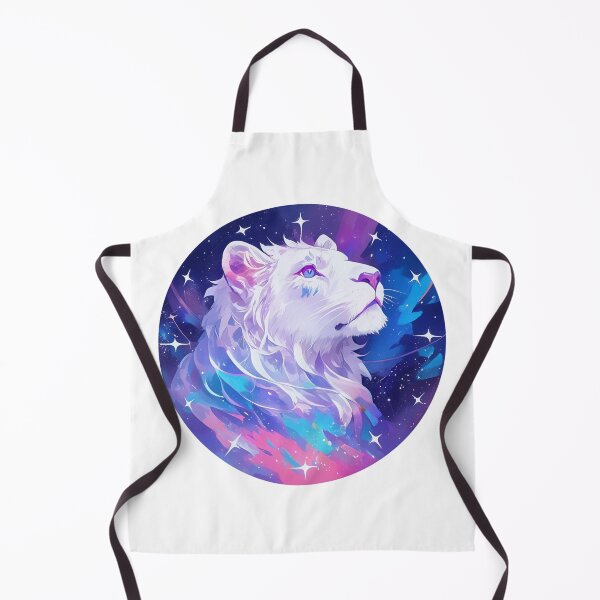 Item preview, Cute galaxy White Lion designed and sold by SMARTKIT DESIGNAGENCY.
