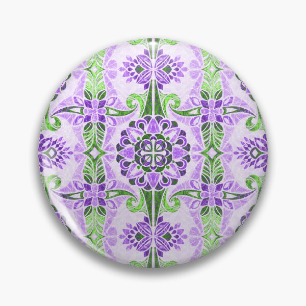 Item preview, Bohemian Nealafida Purple and Green designed and sold by Deborah Maxemow.