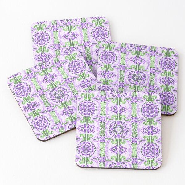 Item preview, Bohemian Nealafida Purple and Green designed and sold by Deborah Maxemow.