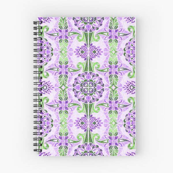 Item preview, Bohemian Nealafida Purple and Green designed and sold by Deborah Maxemow.
