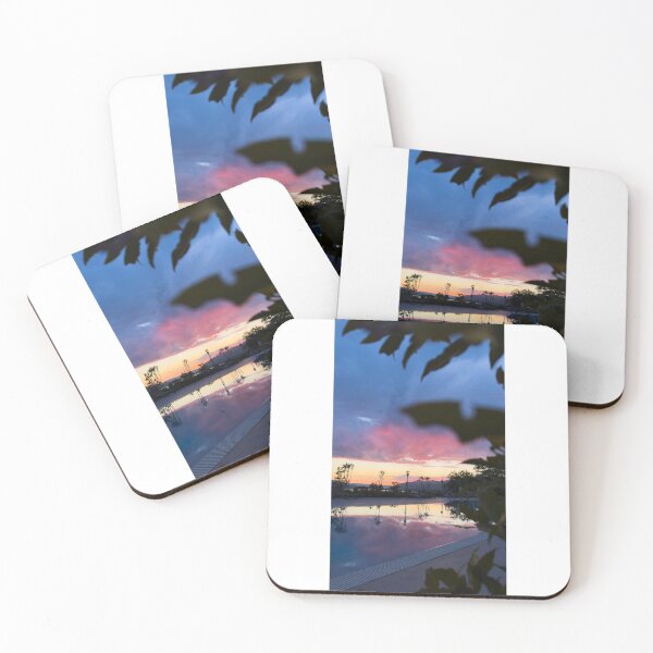 Item preview, Serene Sunset Reflection by the Pool, Part 1 designed and sold by ALW-Photography.