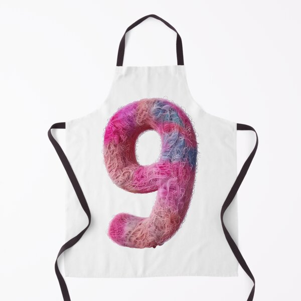 Item preview, Fuzzy Colourful 9 designed and sold by NamArtistry.