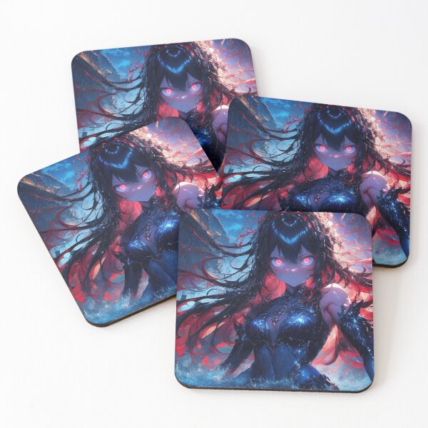 Item preview, Anime goddess gothic girl in water - Anime digital art designed and sold by TheArtistOf2022.
