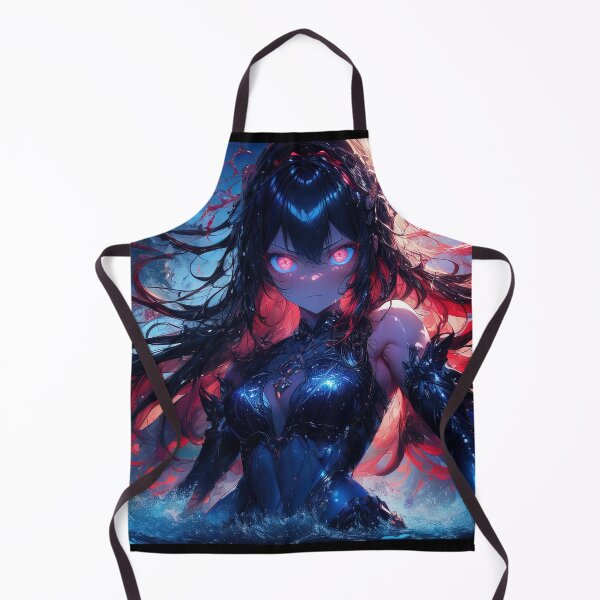 Item preview, Anime goddess gothic girl in water - Anime digital art designed and sold by TheArtistOf2022.