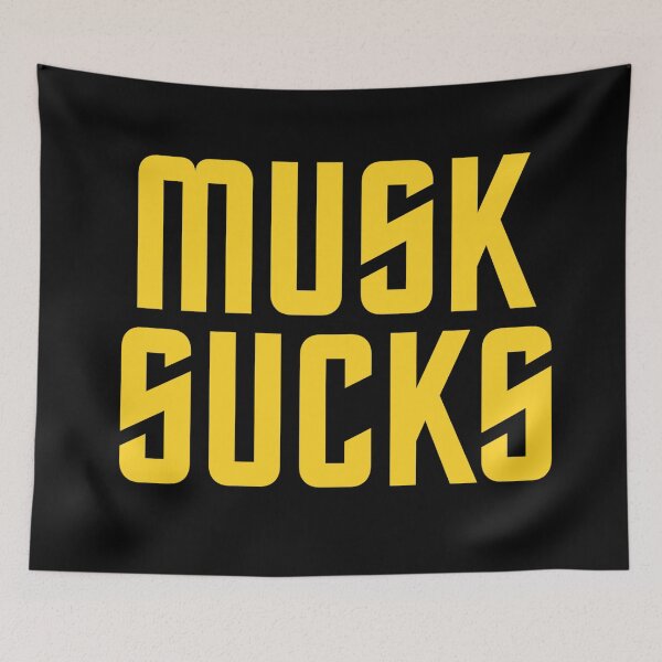 Item preview, Musk Sucks designed and sold by AintJames.
