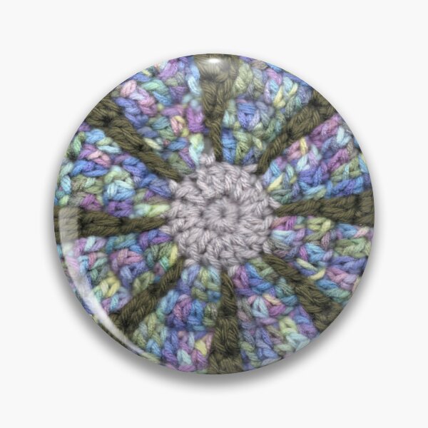 Item preview, Retro Daisy Square 1 designed and sold by KateJohnsonArt.