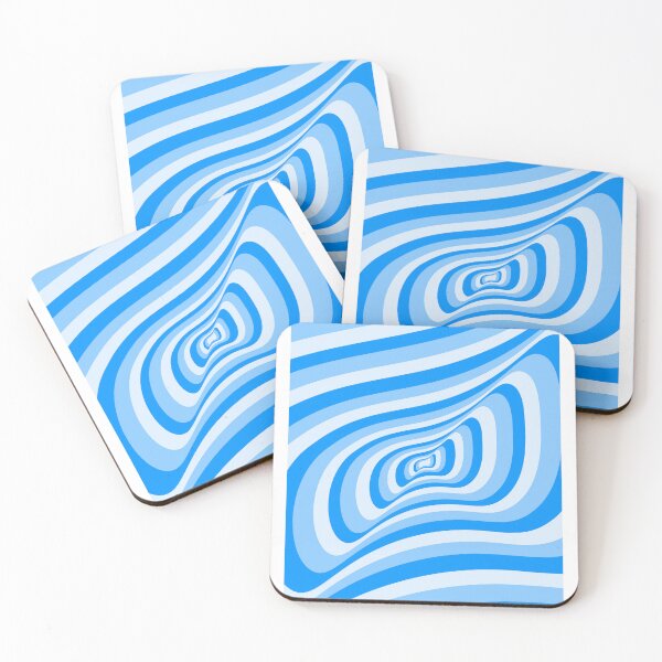 Item preview, Curvy Blue Pattern designed and sold by RogerDodger21.