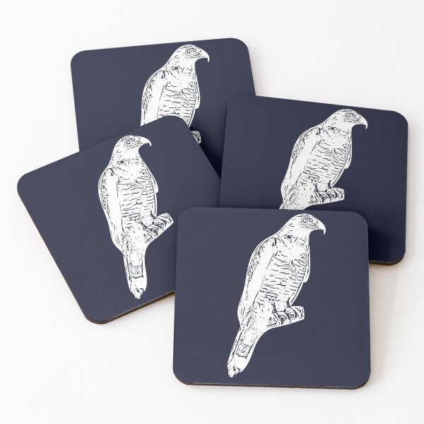 Item preview, Hook-billed Kite Perched White Design  designed and sold by designsasstultd.