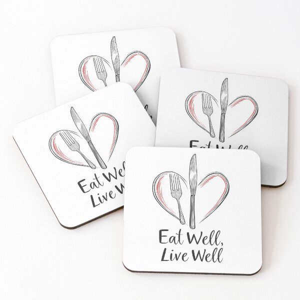Item preview, "Love of food: Live well, eat well" designed and sold by OneMillionSpot.