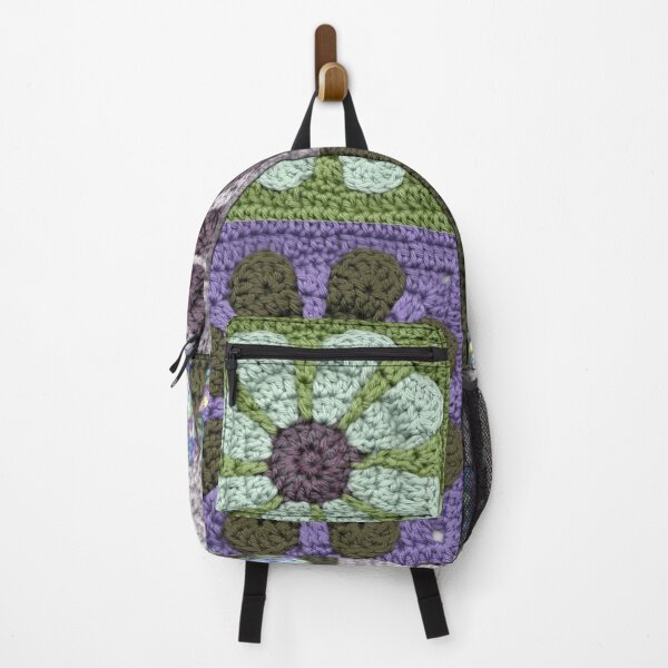 Item preview, Daisy Square Patchwork Crochet designed and sold by KateJohnsonArt.