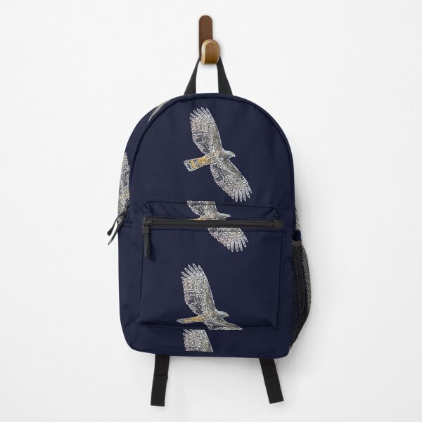 Item preview, Hook-billed Kite Flying White Alternate Design designed and sold by designsasstultd.
