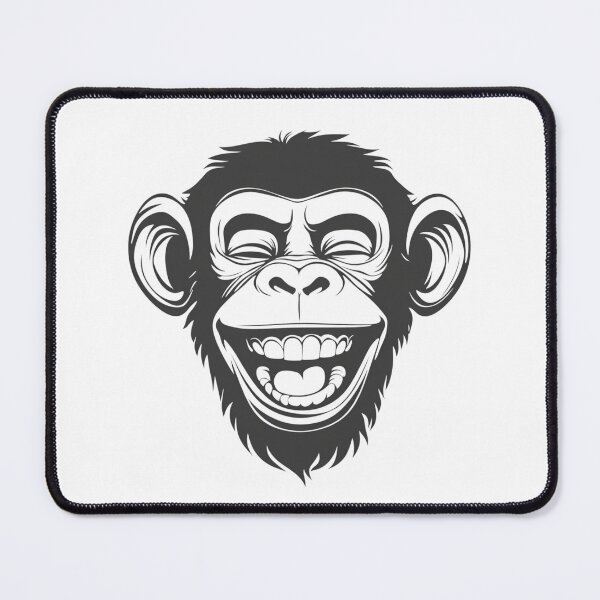 Item preview, Laughing Monkey Clipart designed and sold by StudioRedKoala.