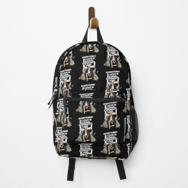 Item preview, Everything I Love Is Illegal, Expensive And Blond designed and sold by Maggie Mustard.