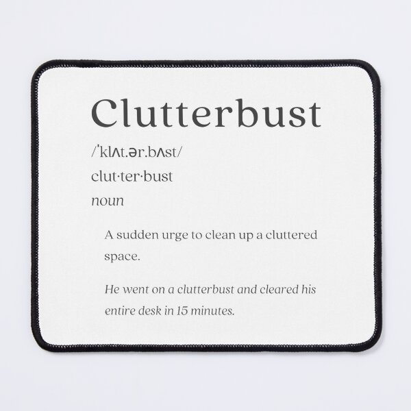 Item preview, Dictionary: Clutterbust designed and sold by nature. electrified..