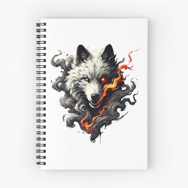 Item preview, Fiery Wolf Beast designed and sold by Yomogun.