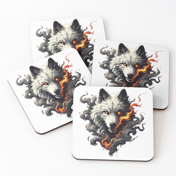 Item preview, Fiery Wolf Beast designed and sold by Yomogun.