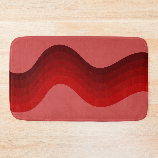Item preview, Cherry Red Waves on a Red Background designed and sold by SparkSpiral.