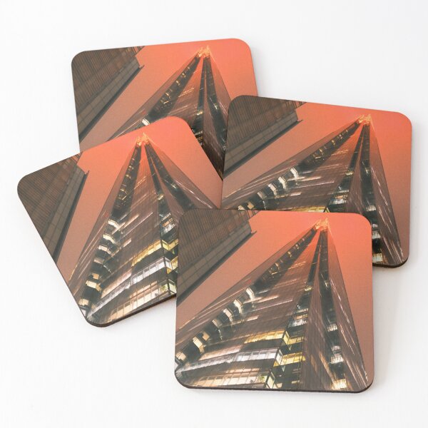 Item preview, Futuristic Skyscraper Against a Neon Sky designed and sold by ALW-Photography.