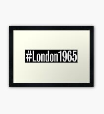 #London1965 Framed Print