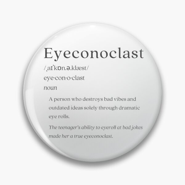 Artikelvorschau, Wörterbuch: Eyeconoclast entworfen und verkauft von nature. electrified..