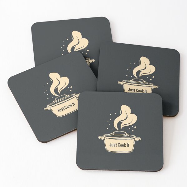 Item preview, "Motivational Cooking Art - Just Cook It" designed and sold by OneMillionSpot.