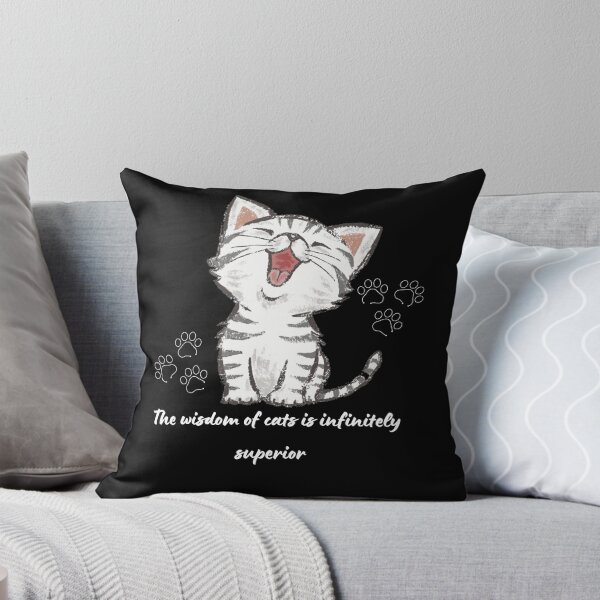 Item preview, The wisdom of cats is infinitely superior designed and sold by Deniz-products.