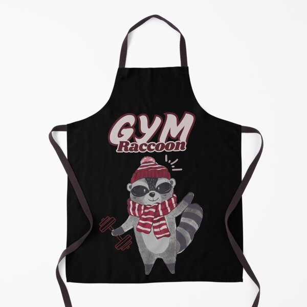 Item preview, I Work Out So I Can Eat Garbage, Funny Raccoon Gym Work Out designed and sold by Dreams  come true.