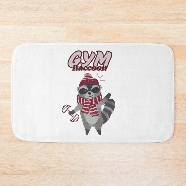 Item preview, I Work Out So I Can Eat Garbage, Funny Raccoon Gym Work Out designed and sold by Dreams  come true.