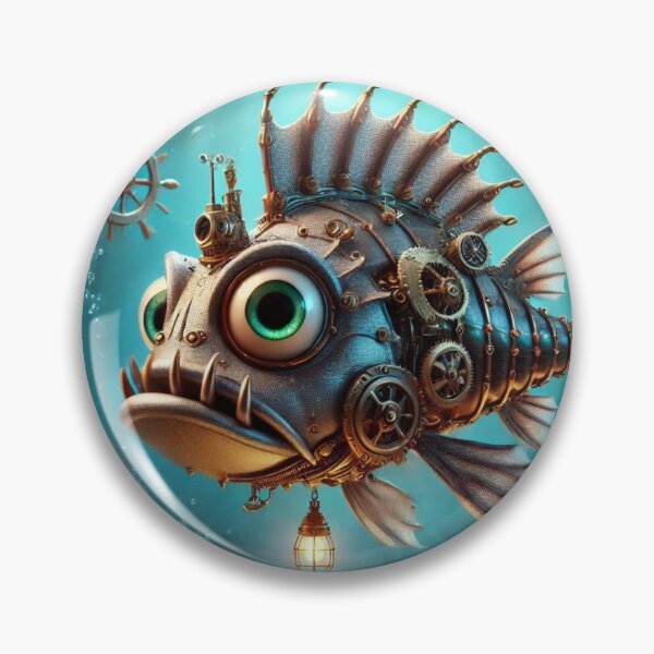 Item preview, Steampunk Scorpion Fish designed and sold by Sillytoe.
