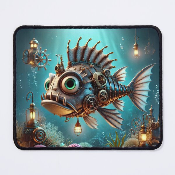 Item preview, Steampunk Scorpion Fish designed and sold by Sillytoe.
