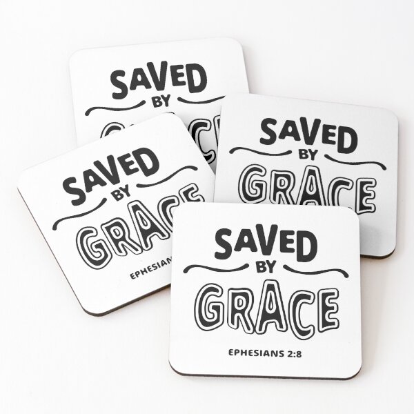 Item preview, GRACE, Saved By Grace, Christian Design, Ephesians 2:8 designed and sold by Angela Dow.