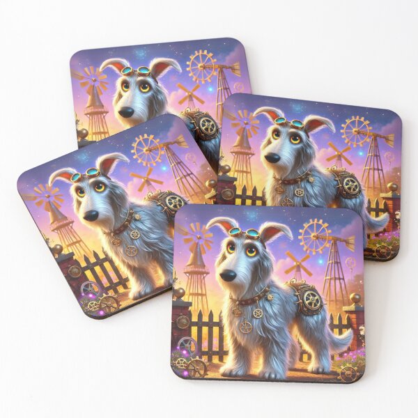 Item preview, Steampunk Scottish Deerhound designed and sold by Sillytoe.