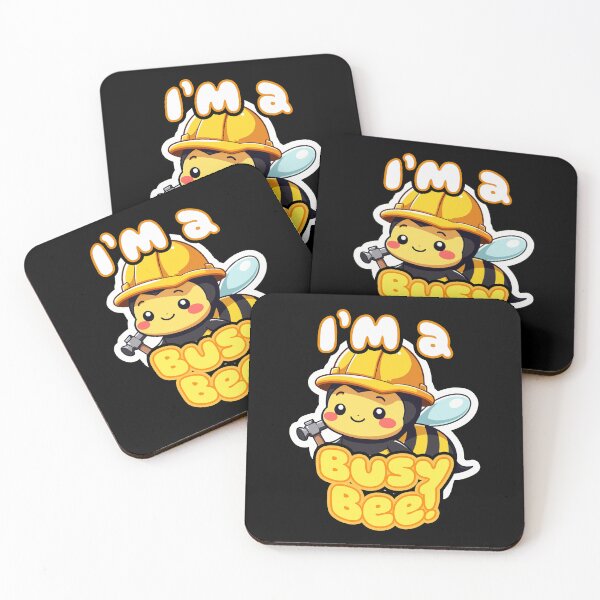 Item preview, I'm a busy bee! Cute workaholic bee designed and sold by SleekVisuals.