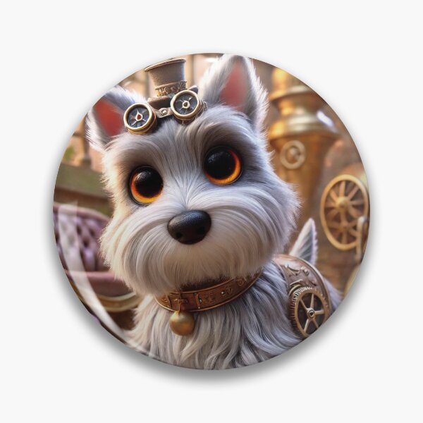 Item preview, Steampunk Scottish Terrier designed and sold by Sillytoe.