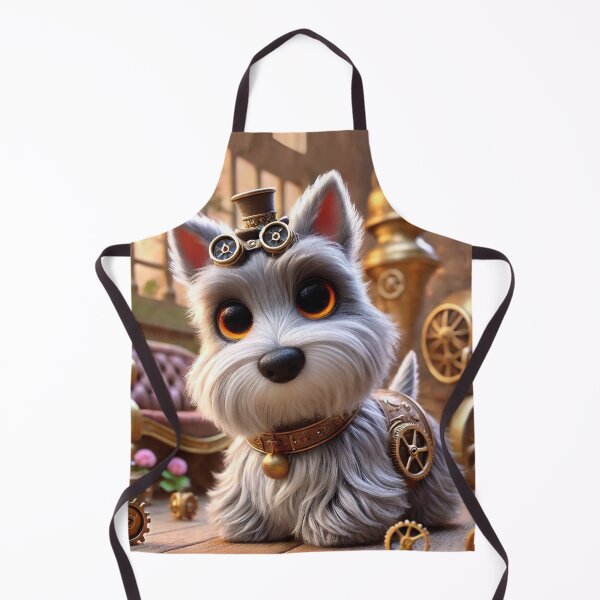 Item preview, Steampunk Scottish Terrier designed and sold by Sillytoe.