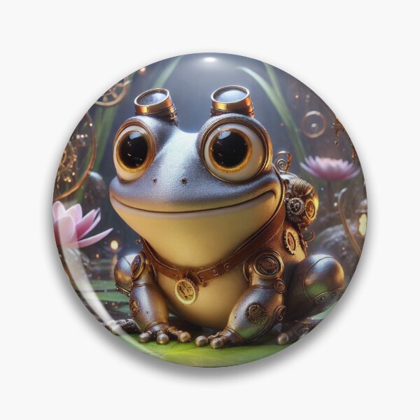 Item preview, Steampunk Scrotum Frog designed and sold by Sillytoe.