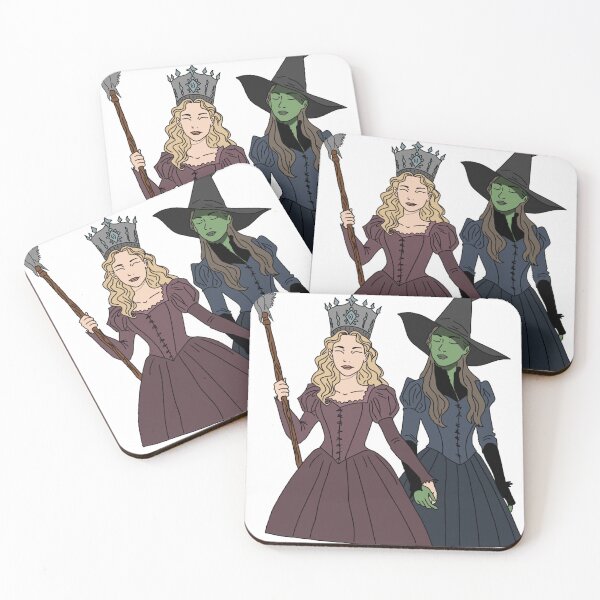 Item preview, Glinda and Elphaba being frenemies designed and sold by Klaus-y.