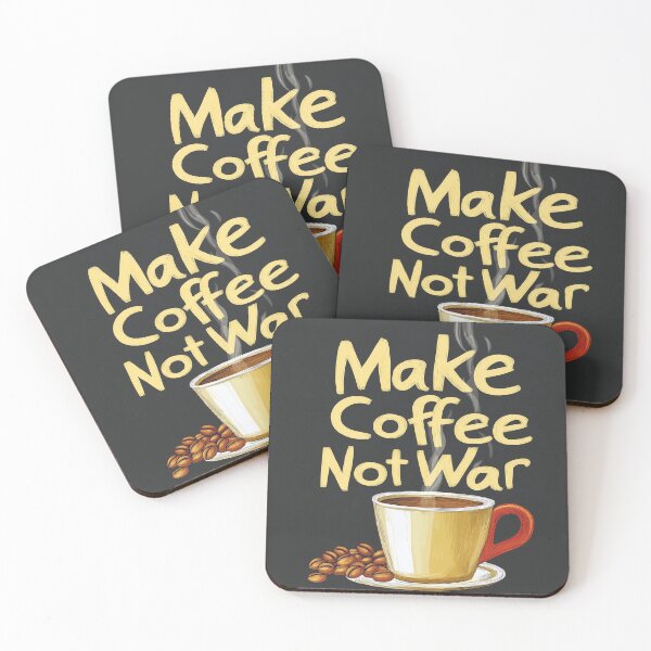 Item preview, "Coffee Art for Peace - Golden Cup" designed and sold by OneMillionSpot.
