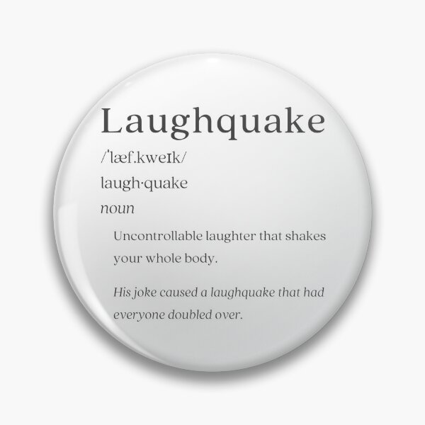 Artikelvorschau, Wörterbuch: Laughquake entworfen und verkauft von nature. electrified..