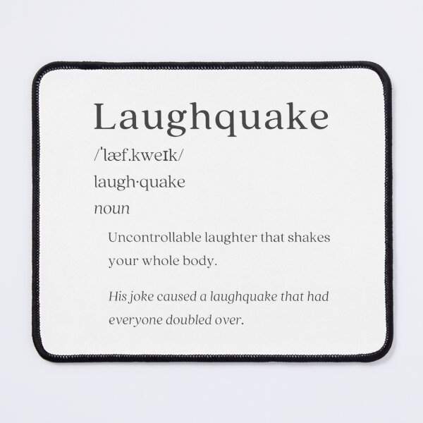 Artikelvorschau, Wörterbuch: Laughquake entworfen und verkauft von nature. electrified..