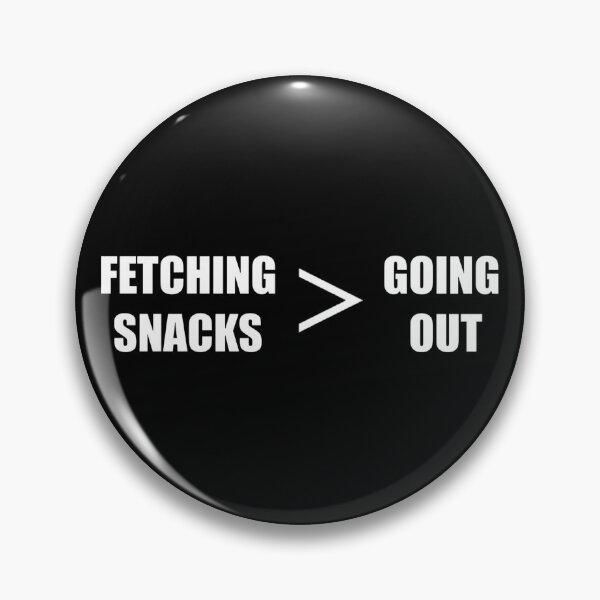 Item preview, Fetching Snacks Over Going Out designed and sold by TeddyEddie‎ .